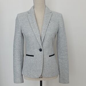 Tommy Hilfiger Light Gray Blazer Size 0